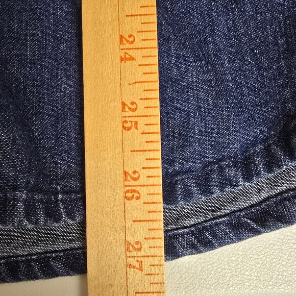 Westbound Denim Christmas Cat Lady Kittens Embroidered Shirt Button Up 90s M - Picture 9 of 13